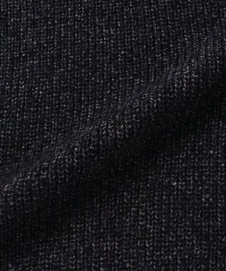 WHITE MAILS 【UNISEX】WASHI&MOHAIR RIB KNIT OVERSIZED カーディガン クロ