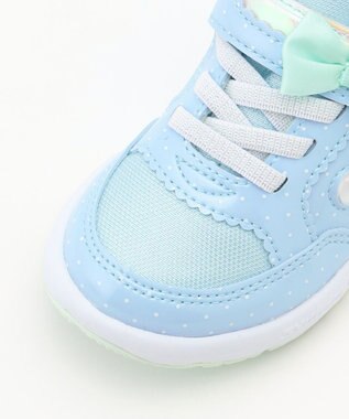 ANY KIDS 【any FAMオリジナルモデル】瞬足 ガーリースニーカー サックスブルー