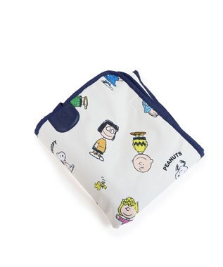 PET PARADISE スヌーピー ドライブシート 助手席 《フレンズ柄》 ホワイト