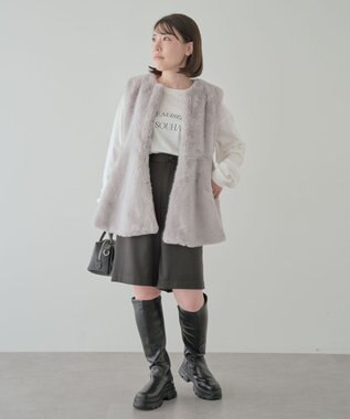 Green Parks シンプルロゴ長袖ロンＴＥＥ Gray Mixture