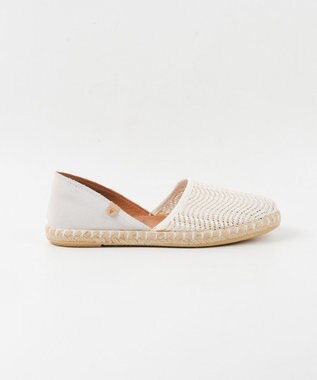 BONTRE 【VERBENAS/ベルベナス】ラフィア編みエスパドリーユ/CARMEN-LA-OS ホワイト