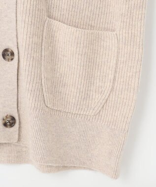 J.PRESS LADIES 【洗える】BUNNY ニット アウター ベージュ系