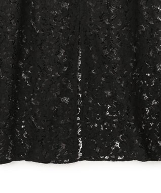 UNFILO レース キャミワンピース ブラック