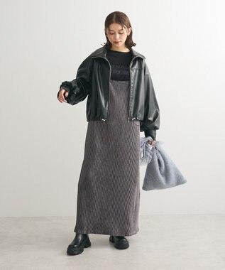 Green Parks シンプルロゴ長袖ロンＴＥＥ Gray Mixture