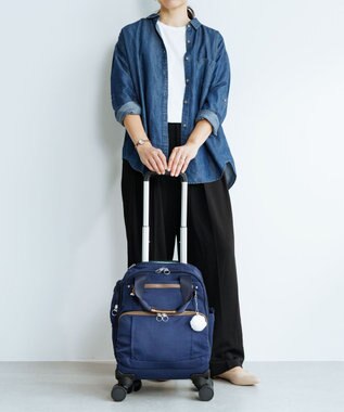 ACE BAGS & LUGGAGE Kanana project PJ8 トローリー 機内持ち込み 18L 17931 カナナプロジェクト ネイビー