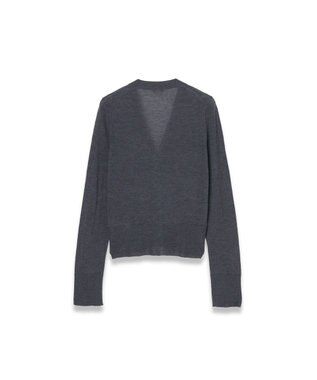JOSEPH 【洗える】キャッシュエアー　ニットカーディガン Smoke