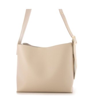 LA BAGAGERIE 【MONICA】ベルトデザインA4トート アイボリー