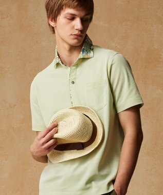 JOSEPH ABBOUD 【サイズ調整可】ラフィアメランジ ハット アイボリー系