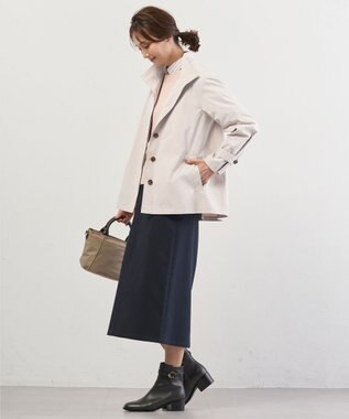 J.PRESS LADIES S 【WEB限定カラーあり】Artirosa スタンドカラー コート グレージュ系