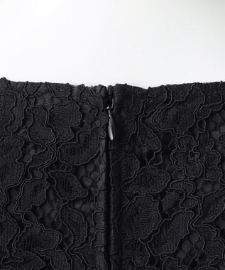 23区 【R(アール)】フラワーコードレース ワンピース ブラック系