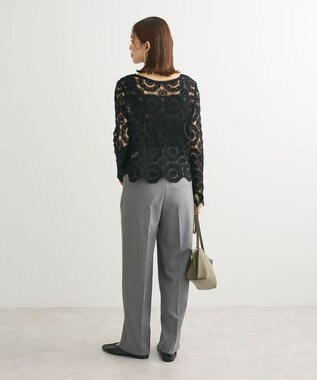 Green Parks ・ＳＵＧＡＲ　ＳＰＯＯＮ　クロシェフラワープルオーバー Black