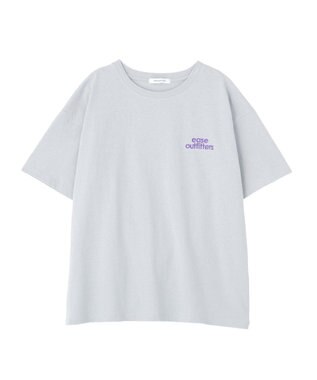 AMERICAN HOLIC 刺繍&フォトプリントTシャツ Light Gray