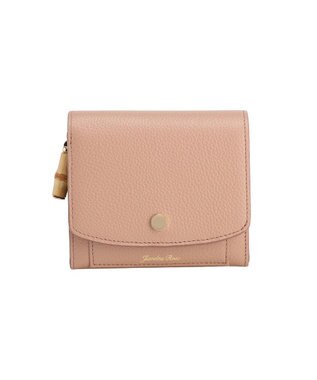 ACE BAGS & LUGGAGE 【新色登場】 Jewelna Rose フォリー 本革 二つ折り財布 15146 ピンクベージュ