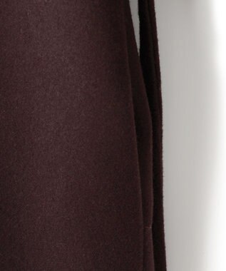 BEIGE， GABELLE / ロング丈チェスターウールコート Bordeaux