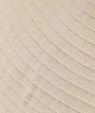 TOCCA 【UV95%以上カット・吸水速乾・抗菌防臭・洗える・サイズ調整可】GROSGRAIN RIBON HAT 帽子 ベージュ系