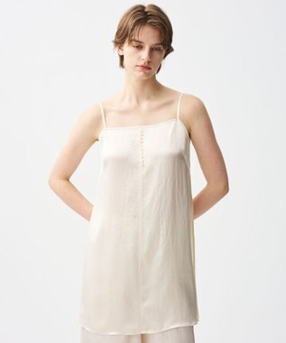 uncrave アセテートヴィンテージサテン キャミソールブラウス