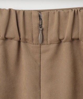 J.PRESS LADIES L 【洗える】シルセームスエード スカート モカ系