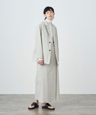 ATON HEAVY HEMP | テーラードジャケット GRAY