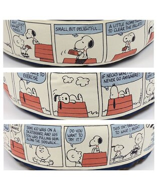 PET PARADISE スヌーピー  クッション  M  (60cm）《８０’ｓ柄》 ８０’Ｓ柄