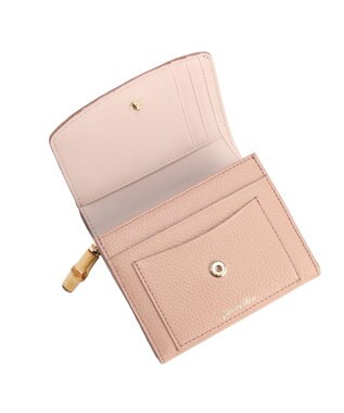 ACE BAGS & LUGGAGE 【新色登場】 Jewelna Rose フォリー 本革 二つ折り財布 15146 ピンクベージュ