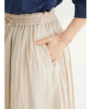 Green Parks サラフレ　ワイドパンツII Light Beige