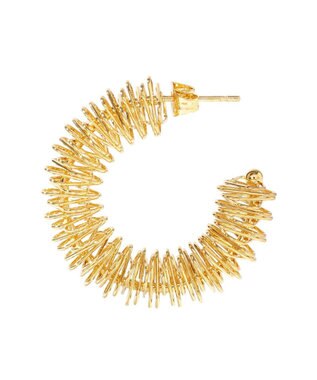 AMERICAN HOLIC ワイヤーフープピアス Gold