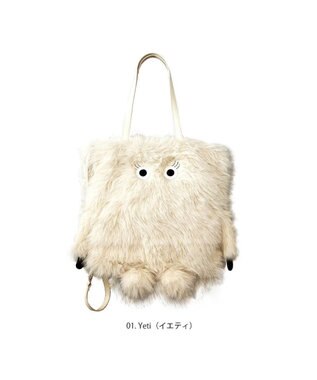 ROOTOTE 6845【トート＆リュック】EU.トール2way.クリプティッド-C 01：イエティ