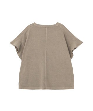 Green Parks ピグメントフリルカットプルオーバー Brown