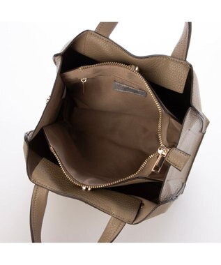 UNBILLION カシュカシュ cachecache / スクエア2wayミニバッグ オーク