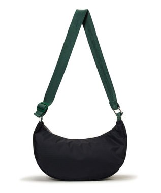 LeSportsac MED HAMMOCK ADJ BAG/ディープシー/ボトルグリーンウェビング ディープシー/ボトルグリーンウェビング