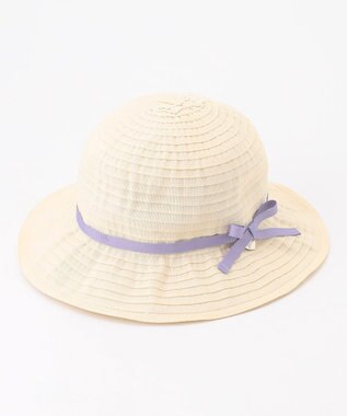 ANY KIDS リボン テープ ハット エクリュ