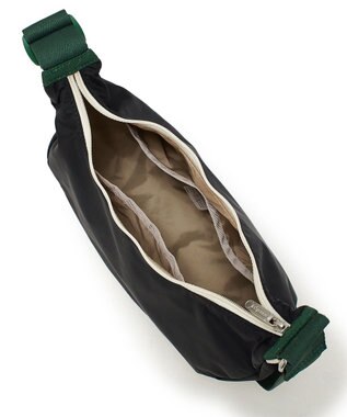 LeSportsac MED HAMMOCK ADJ BAG/ディープシー/ボトルグリーンウェビング ディープシー/ボトルグリーンウェビング