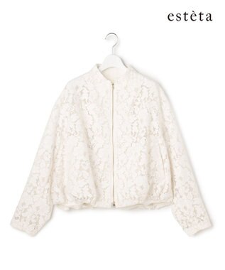 23区 L 【エステータ/Precious掲載】ヴィンテージコードレース ブルゾン