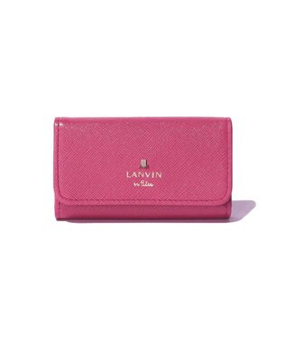 LANVIN en Bleu リュクサンブール キーケース ベリーピンク