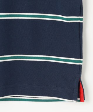 J.PRESS KIDS 【140-170㎝】マルチボーダー 半袖Ｔシャツ ネイビー系1