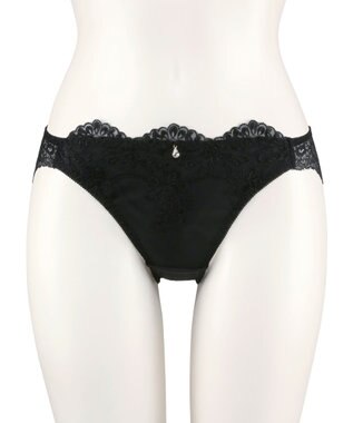 San-ai Resort（三愛水着楽園） エレガントコレクション【2503】バックレースショーツ ブラック