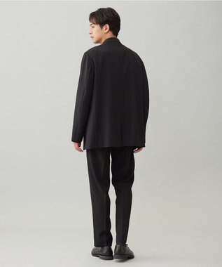 UNFILO MENS 【OCEANS 雑誌・web・YouTube 掲載】WOOL TOUCH 機能美ジャケット【東レ開発のウール見え高機能素材】 ブラック