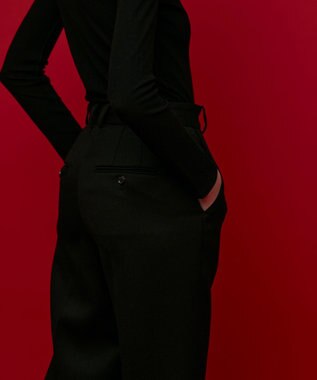 BEIGE， 【S-size】TOURNELLES / ストレートパンツ Black