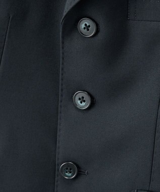 MIKI HOUSE HOT BISCUITS 【110-130cm】ウールサキソニー素材のスーツ 紺