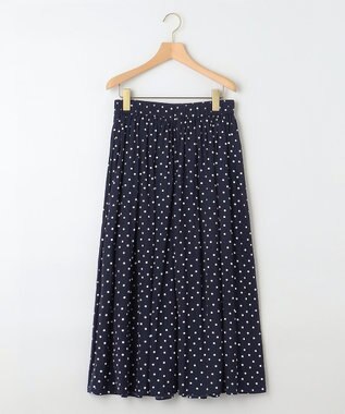 組曲 【秋色追加！大人気定番アイテム】ギャザーライトデシン パンツ ネイビー系3