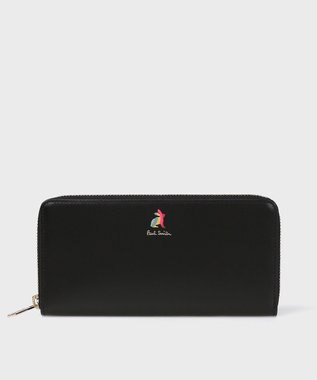 Paul Smith マーケトリースワールラビット 長財布 ブラック