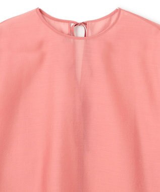 NAVE 【Nave・洗える/シアー素材】シアーリンクル ノースリーブブラウス ピンク系