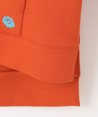 PW CIRCULUS 【WOMEN】フロントロゴ フーデッド プルオーバー オレンジ系