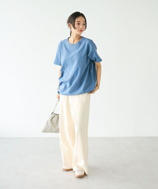 CRAFT STANDARD BOUTIQUE 裾スピンドルプルオーバー Blue