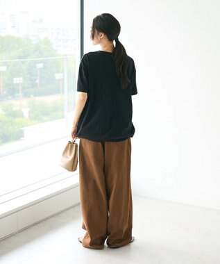 CRAFT STANDARD BOUTIQUE 裾スピンドルプルオーバー Black