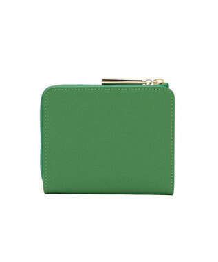 LANVIN en Bleu リュクサンブールカラー 二つ折りLファスナー財布 グリーン