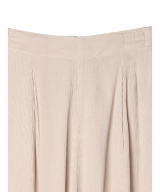 earth music&ecology レーヨンクレープイージーパンツ Beige