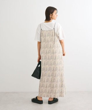 Green Parks ・ＥＬＥＮＣＡＲＥ　ＤＵＥ　フロントＺＩＰプリーツワンピ Beige