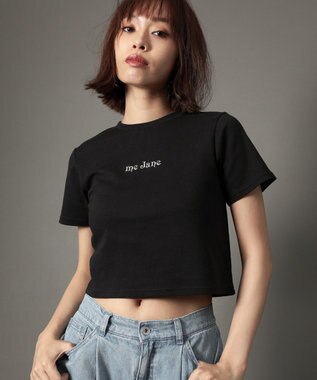 Green Parks ｍｅ　Ｊａｎｅ／ロゴコンパクトＴシャツ Black