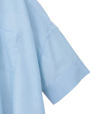 AMERICAN HOLIC Wポケットシアー半袖シャツ Light Blue